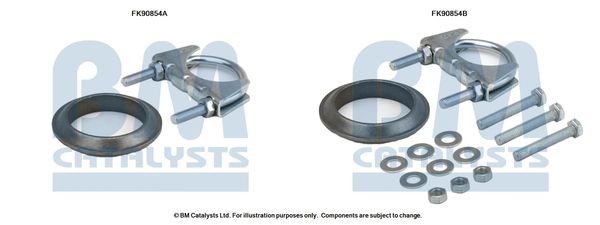BM CATALYSTS Montagesæt, katalysator Varenummer: FK90854 billige