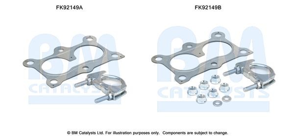 BM CATALYSTS Montagesæt, katalysator Varenummer: FK92149 billige