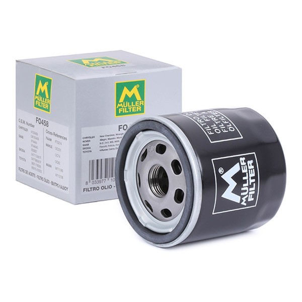 MULLER FILTER Oil filter Article number: FO458 cheaply