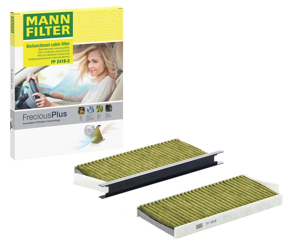 MANN-FILTER Pollen filter Article number: FP 2418-2 cheaply