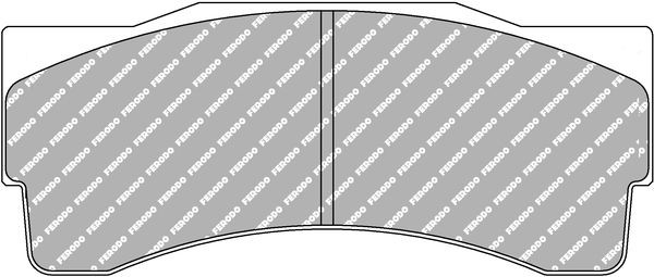 FERODO RACING Brake pad set Article number: FRP3039W cheaply