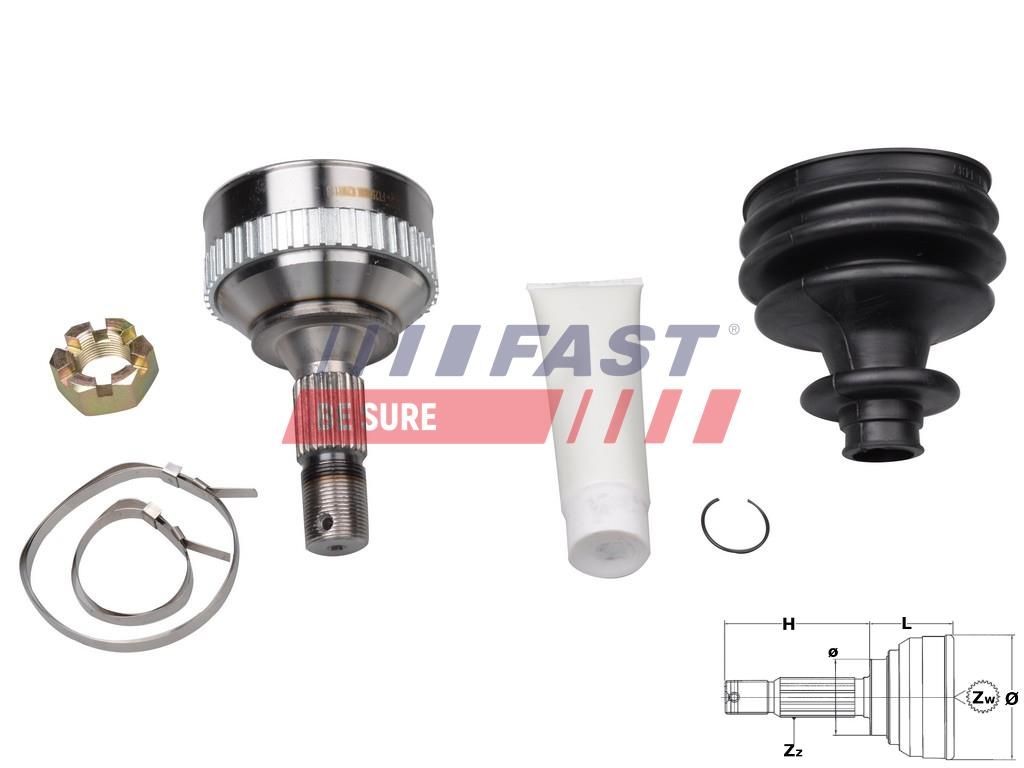 FAST Joint kit, drive shaft Article number: FT25086K cheaply