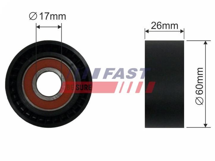 FAST Tensioner pulley Article number: FT44535 cheaply
