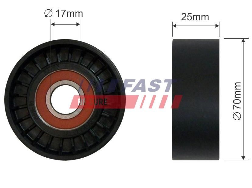 FAST Tensioner pulley Article number: FT44551 cheaply
