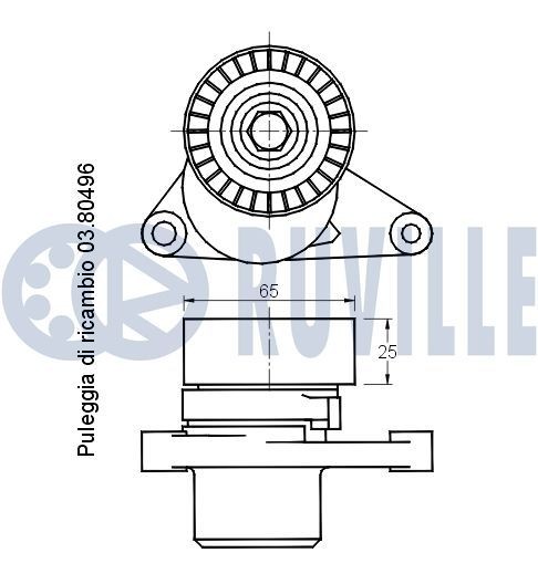 RUVILLE Track rod end Article number: 915364 cheaply