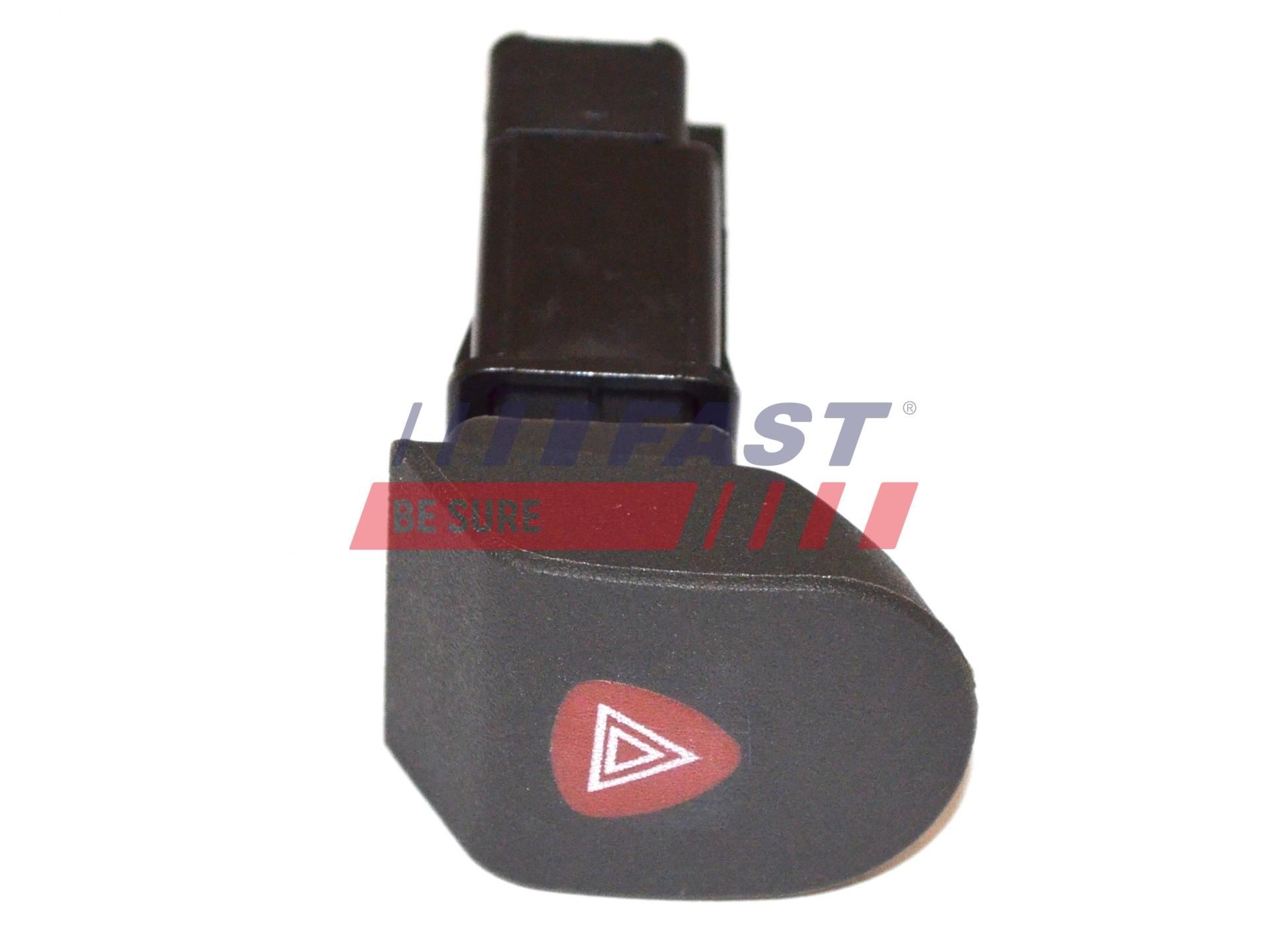 FAST FT81091 Comutator, lumini de avarie KANGOO 1.5 dCi 68 CP motor diesel