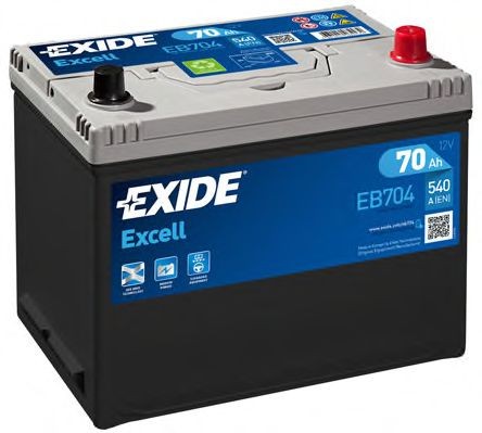 EXIDE Battery Article number: EB704 cheaply