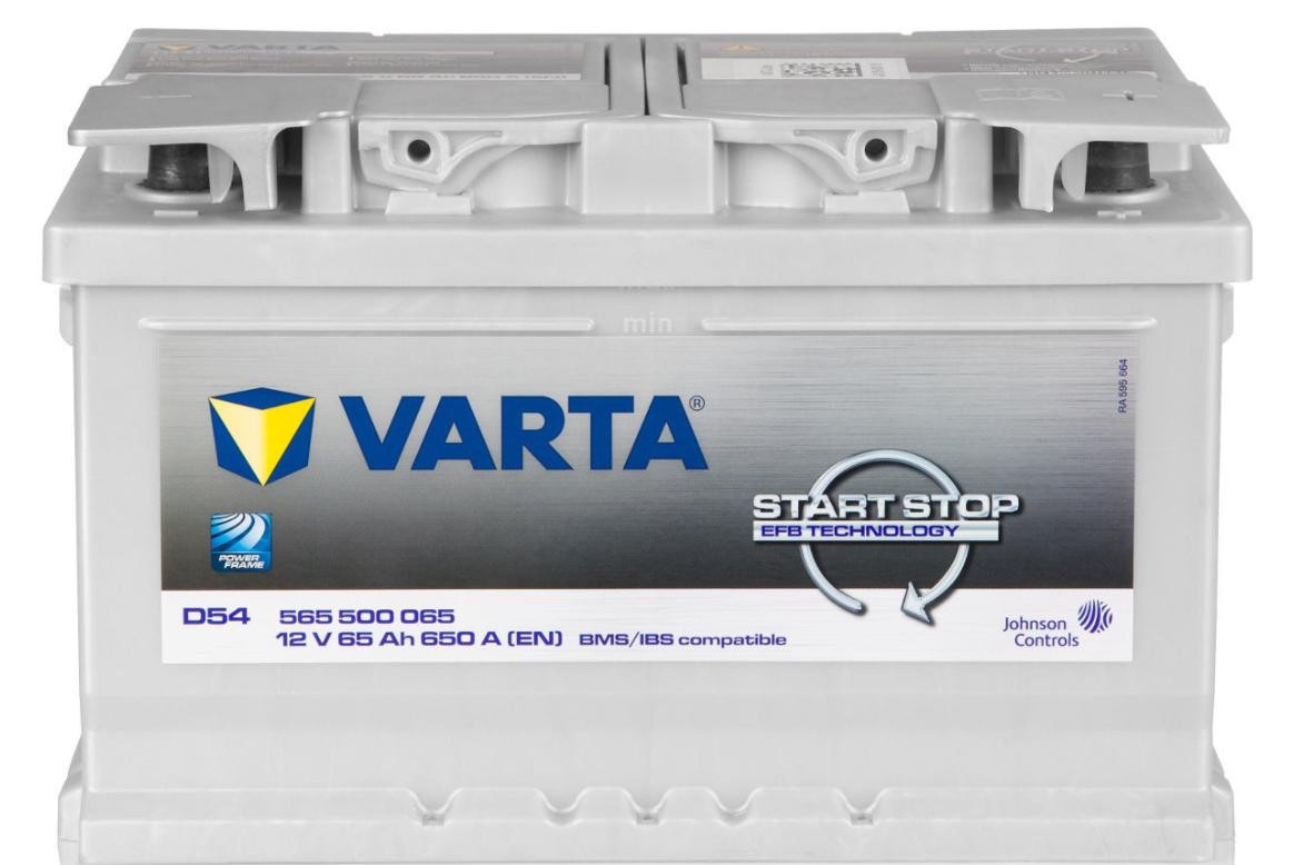 VARTA Battery Article number: 565500065B602 cheaply