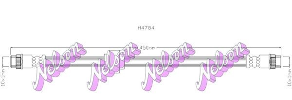 KAWE Brake hose Article number: H4784 cheaply