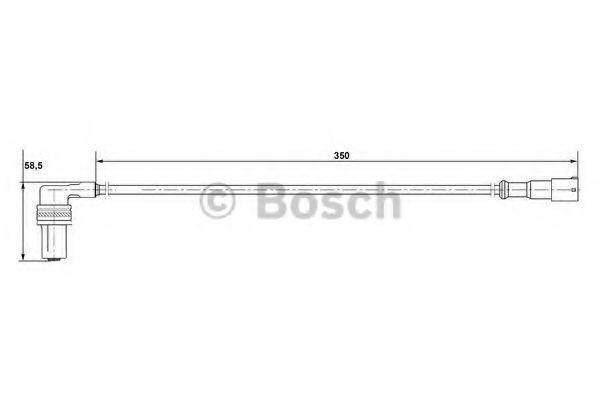 BOSCH ABS sensor Article number: 0 265 001 134 cheaply