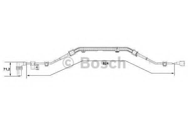 BOSCH ABS sensor Article number: 0 265 001 276 cheaply