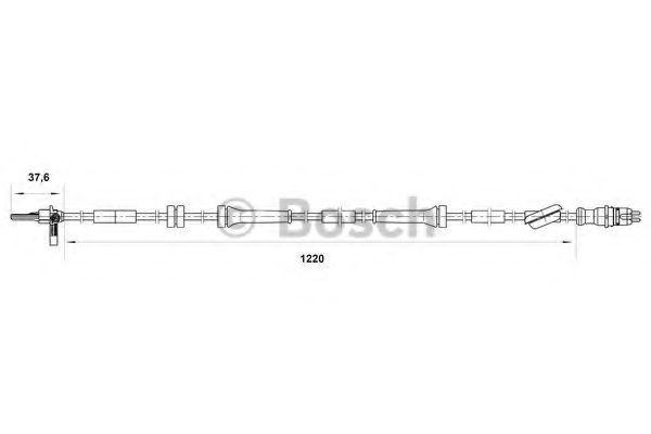BOSCH ABS sensor Article number: 0 265 007 040 cheaply