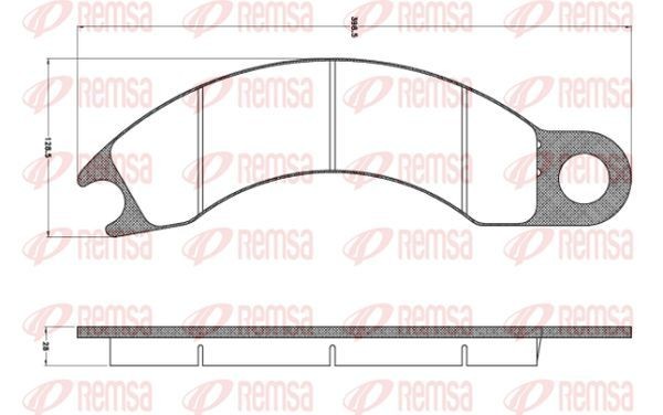 KAWE Brake pad set Article number: JCA1011 cheaply