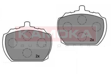 KAMOKA Brake pad set Article number: JQ1011666 cheaply