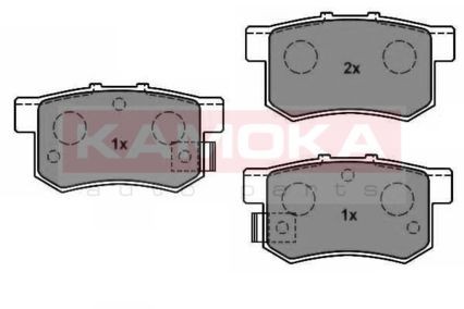 KAMOKA Brake pad set Article number: JQ1011912 cheaply