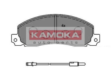 KAMOKA Brake pad set Article number: JQ101828 cheaply