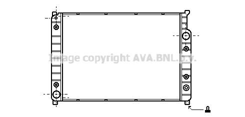 PRASCO Engine radiator Article number: JR2007 cheaply