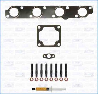 AJUSA JTC11864 Mounting Kit, charger TRANSIT 2.4 DI 90 PS Diesel 2006