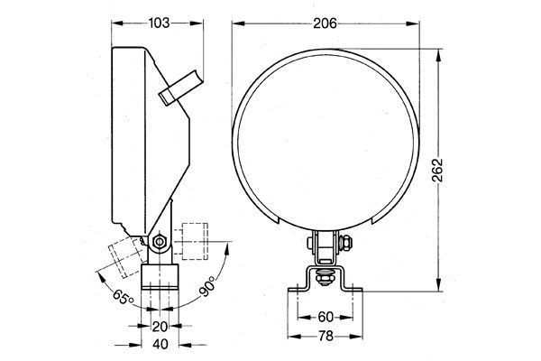 BOSCH Worklight Article number: 0 306 980 004 cheaply