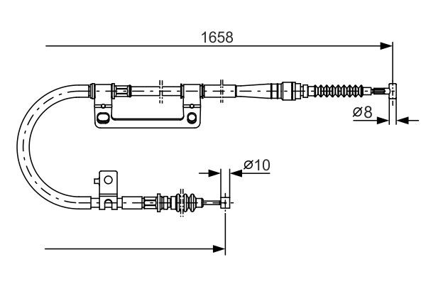 BOSCH Lens, combination rearlight Article number: 0 318 345 004 cheaply