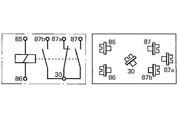 BOSCH Relay Article number: 0 332 201 006 cheaply