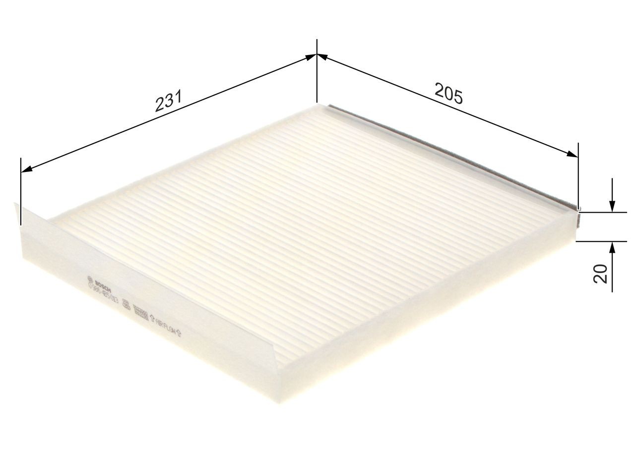 BOSCH Fuel filter Article number: 0 450 906 288 cheaply