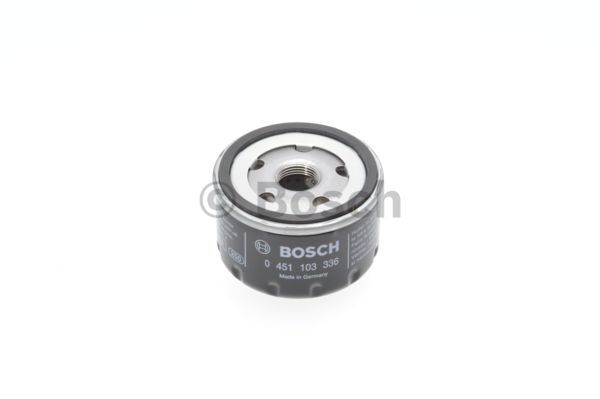 BOSCH Oil filter Article number: 0 451 103 336 cheaply