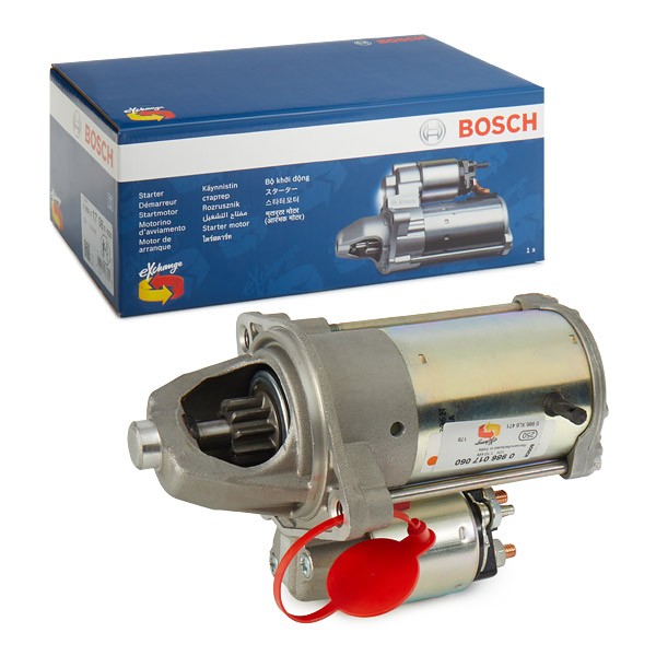 BOSCH Starter motor Article number: 0 986 017 060 cheaply