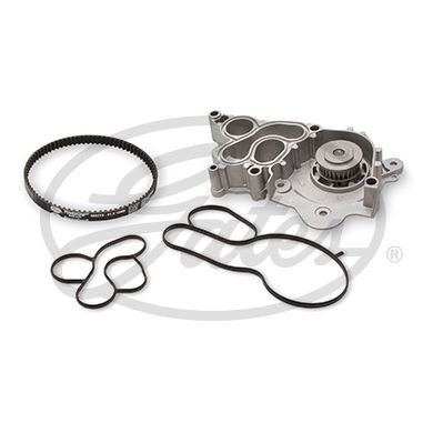 GATES Water pump and timing belt kit Article number: KP15683XS-2 cheaply