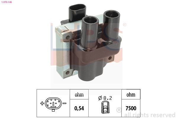 EPS KR.0560 Rep.sæt, strømfordeler POLO 1.3 55 HK Benzin 1994