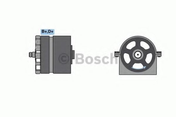 BOSCH Generaator Artikli number: 0 986 030 050 soodsalt