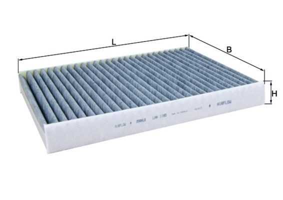 MAHLE ORIGINAL Pollen filter Article number: LAK 1185 cheaply