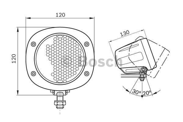 BOSCH Worklight Article number: 0 986 310 675 cheaply