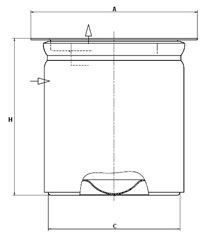 MANN-FILTER Filter, compressed air system Article number: LE 38 003 cheaply