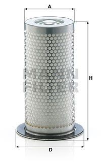 MANN-FILTER Filter, compressed air system Article number: LE 46 001 x cheaply
