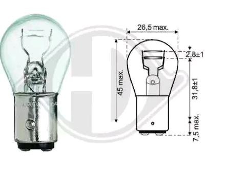 DIEDERICHS Bulb, indicator- / outline lamp Article number: LID10056 cheaply