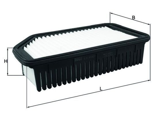 MAHLE ORIGINAL Luftfilter Varenummer: LX 4083 billige