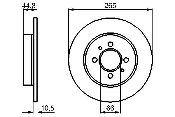 BOSCH Piduriketas Artikli number: 0 986 478 611 soodsalt
