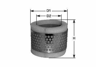 CLEAN FILTER Air filter Article number: MA 405 cheaply