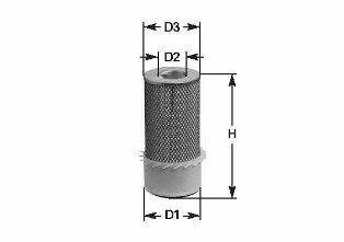 CLEAN FILTER Air filter Article number: MA 543 cheaply