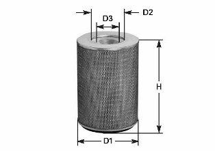 CLEAN FILTER Air filter Article number: MA 790 cheaply