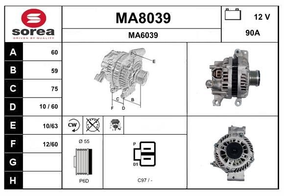 SNRA Generator Varenummer: MA8039 billige
