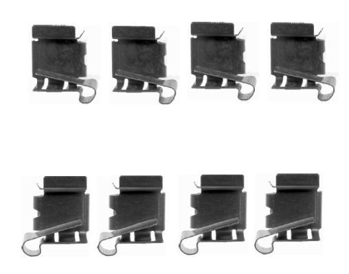 MINTEX MBA1622 Σετ βοηθ. εξαρτημάτων, τακάκια φρένων ALTEZZA 2.0 VVTi (SXE10) 209 PS Βενζίνη 2005