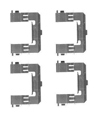 MINTEX MBA1715 Monteringssæt til bremseklodser RANGER 4.0 4x4 207 HK Benzin 2006
