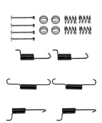 MINTEX Brake shoe fitting kit Article number: MBA823 cheaply