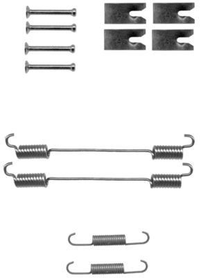 MINTEX MBA862 Tilbehørssæt, bremsebakker IDEA 1.8 Flex 112 HK Benzin/Ethanol
