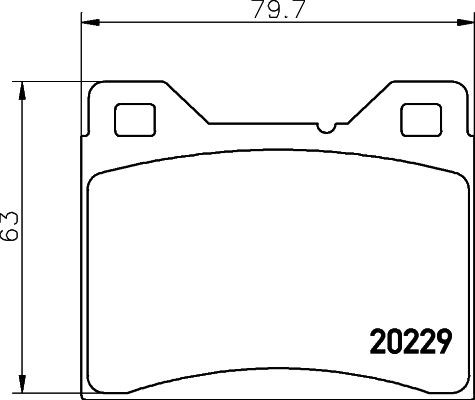 MINTEX Piduriklotsid Artikli number: MDB1026 soodsalt