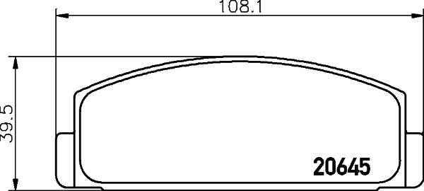 MINTEX Brake pad set Article number: MDB1148 cheaply