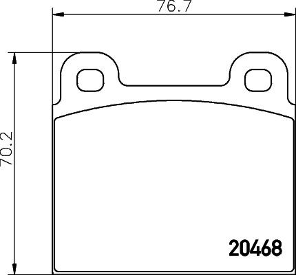 MINTEX Τακάκια φρένων αριθμός Άρθρου: MDB1235 φθηνότερα