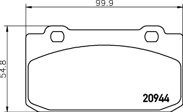 MINTEX Τακάκια φρένων αριθμός Άρθρου: MDB1299 φθηνότερα